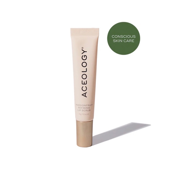 💋NIB💋 ACEOLOGY Passionfruit Refining Lip Scrub - Picture 1 of 6